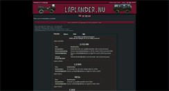Desktop Screenshot of database.laplander.nu